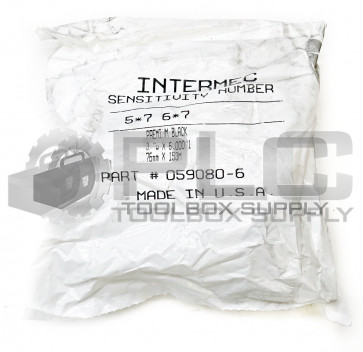 NEW INTERMEC 059080-6 SENSITIVITY NUMBER 5*7 6*7 3."W X 6.000"1 76MM X 153M