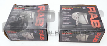 LOT OF 2 NEW RAB QF500F QUARTZ CURVE FLOODLIGHT
