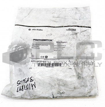 NEW ALLEN BRADLEY 42KL-U2TC-G3 S/A PHOTOSWITCH RETROREFLECTIVE SENSOR 5M(16.4FT)