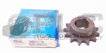 NEW MARTIN 50BS13 1 1/8 BORED TO SIZE SPROCKET