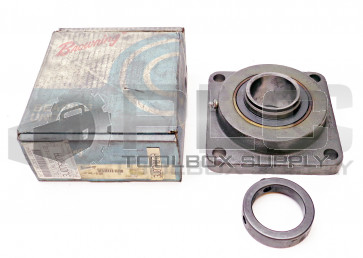 NEW BROWNING VF4E-235 2-3/16" FLANGE 4-BOLT SQUARE ROLLER BEARING UNIT