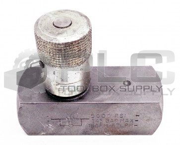 PARKER F800S 1/2" CHECK FLOW VALVE