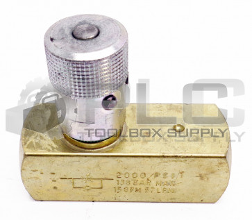 NEW PARKER F800B 1/2" CHECK FLOW VALVE *READ*