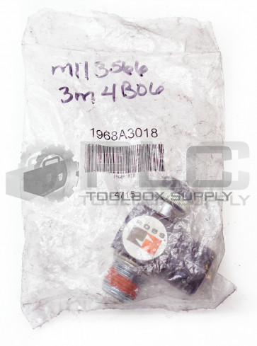 NEW ROSS 1968A3018 90 DEG 3/8 NPTF THD KNOB