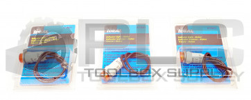 LOT OF 3 NEW IDEAL 776311 AMBER INDICATOR LIGHT