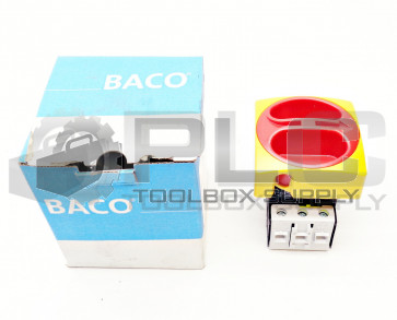 NEW BACO 0172101 SWITCH DISCONNECTOR 32A-400V 50/60HZ BP 30076 172100
