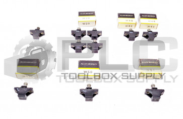 LOT OF 10 NEW ALLEN BRADLEY COMBO HEATER ELEMENTS 1-W33,4-W39,2-W48,W49,W50,W51