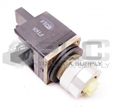 NEW ALLEN BRADLEY 800MR-JX2B /A 3 POS ROUND SELECTOR SWITCH UNIT