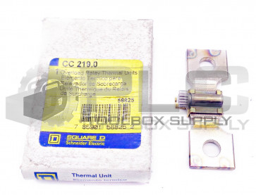NEW SQUARE D CC 219.0 OVERLOAD RELAY THERMAL UNITS