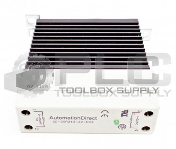 NEW AUTOMATION DIRECT AD-SSR210-22-DCZ SOLID STATE RELAY 4-32VDC 24-280VAC 10A