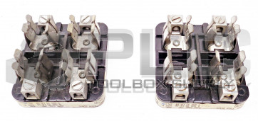 LOT OF 2 MARATHON R6T60A2B FUSE BLOCK FOR CLASS T FUSE