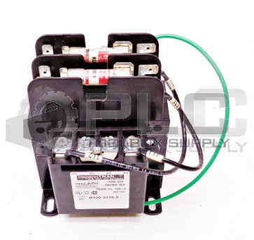 MICRON B100-3318-5 CONTROL TRANSFORMER 100VA 50/60HZ W/BCA6032PQ-MT FUSE HOLDER