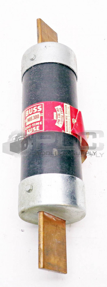 BUSSMANN N0S 300 ONE-TIME FUSE 600V NOS 300