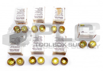 LOT OF 7 BUSSMANN 663 FUSE REDUCER CLASS H (TOTAL QTY 14 CLIPS)