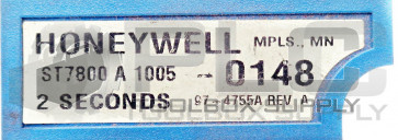 HONEYWELL ST7800 A 1005 TIMER MODULE 2 SECONDS 1048