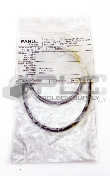 NEW FANUC JB-0R1A-G125 O-RING/G125