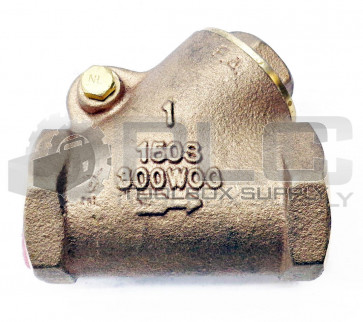 NEW 150S 300WOG BRONZE SWING CHECK VALVE