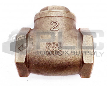 NEW LEGEND 451 NL 2" BRASS SWING CHECK VALVE 200WOG 