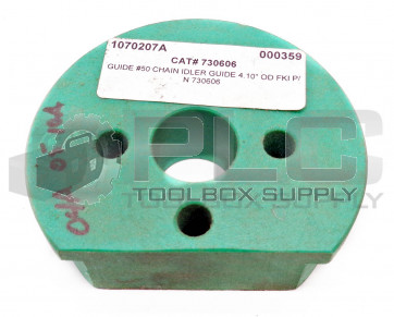 NEW INTELLIGRATED 730606 #50 CHAIN GUIDE 4.10\"OD FKI