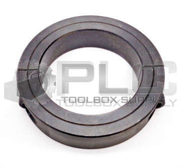 NEW 2-7/16" DOUBLE SPLIT 2-PC CLAMP SHAFT COLLAR