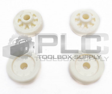 LOT OF 4 NEW INTELLIGRATED 244B755 WHEEL ACTIVATION ARM S2000/S3000 WHITE