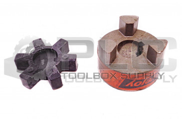NEW LOVEJOY L-099 1.000 1" JAW COUPLING W/ RUBBER SPIDER INSERT FOR L-099/L-100
