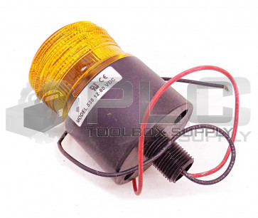 NEW 538 12-80 VDC AMBER INDUSTRIAL LIGHT