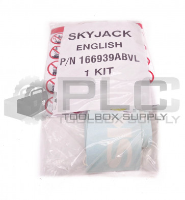 NEW SKYJACK 166939ABVL DECAL KIT