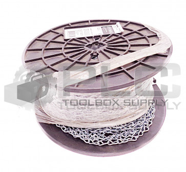 NEW EVERBILT 587 060 ZINC PLATED JACK CHAIN #16 X 250 FT. 10 LB. CAPACITY
