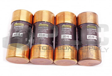 LOT OF 4 NEW BUSSMANN JKS-60 LIMITRON FUSE CLASS J 600VAC