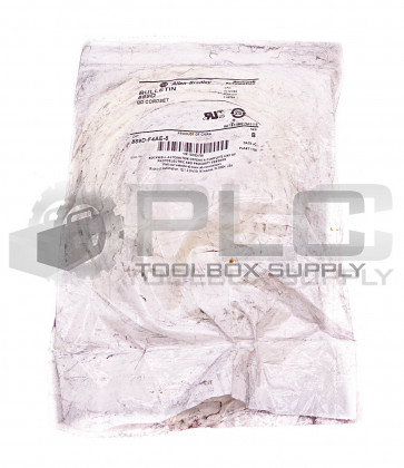 NEW ALLEN BRADLEY 889D-F4AE-5 SER B 4 PIN DC MICRO STRAIGHT 5 METER QD CORDSET