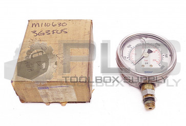 WIKAI 9767150 1/4" NPT PRESSURE GUAGE 0-3000 PSI BOTTOM CONNECT
