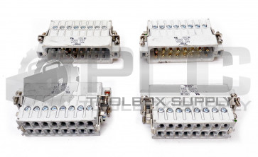 LOT OF 4 T&B MS 232A MALE CONNECTOR 10A 600V