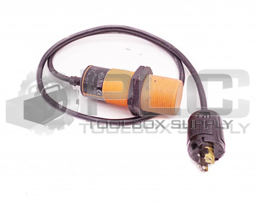 IFM KI0203 PROXIMITY SENSOR SWITCH KI-2015-BBOA/NI  W/PLUGS