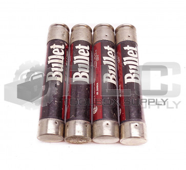 LOT OF 4 NEW BULLET ECSR 60 TIME DELAY FUSES CLASS RK5 600VAC