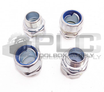 LOT OF 4 NEW T&B 1" LIQUID-TIGHT CONNECTOR