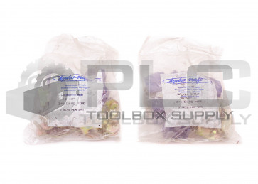 LOT OF 2 NEW HYDRO-CRAFT WS-12P 3/4" IN OD PIPE STRAP (5 SETS PER BAG)