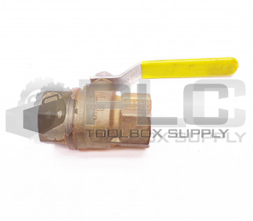 NEW JOMAR T-100-N 1" BRASS BALL VALVE