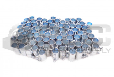 LOT OF 75 NEW THOMAS & BETTS 1/2" X 1/2" STEEL SET-SCREW COUPLING