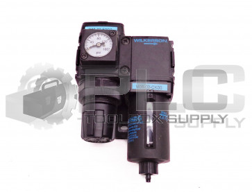 NEW WILKERSON R08-02-F0G0 REGULATOR MAX 300 PSIG W/M08-02-CK00 FILTER