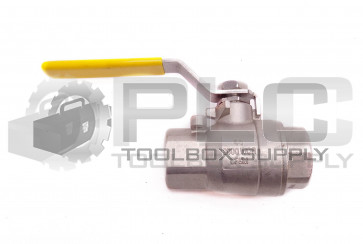 NEW PARKER CF8M 3/4" BALL VALVE