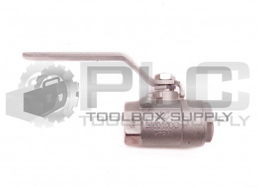NEW PARKER CF8M 1/2" BALL VALVE