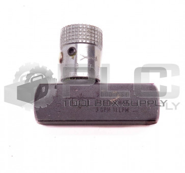 NEW PARKER F200S FLOW CONTROL VALVE 5000 PSI