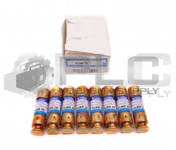 LOT OF 8 NEW LITTELFUSE FLNR 20 TIME-DELAY FUSES CLASS RK5 250V