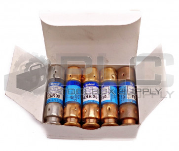 BOX OF 10 NEW LITTELFUSE FLNR 30 TIME-DELAY FUSE CLASS RK5 250V