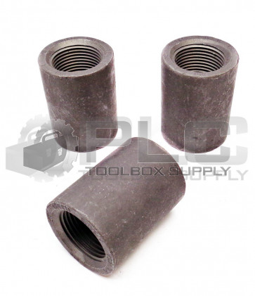LOT OF 3 NEW A/SA105 1-1/8" COUPLINGS 413888 3M B16