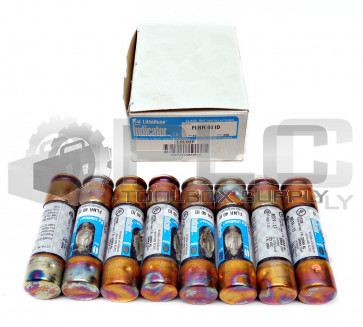 BOX OF 8 NEW LITTELFUSE FLNR 40 ID INDICATOR FUSES 250VAC