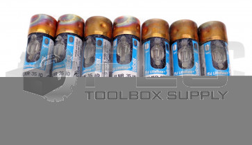 LOT OF 7 NEW LITTELFUSE FLNR 35 ID INDICATOR FUSES CLASS RK5 250VAC