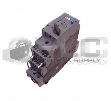 SIEMENS 3RA6120-1CB32 MANUAL MOTOR CONTROLLER STARTER