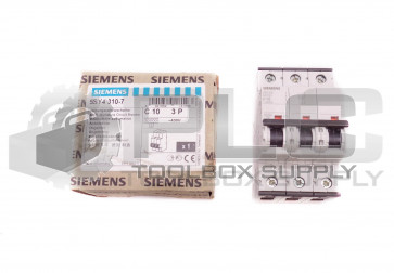 NEW SIEMENS 5SY4 310-7 CIRCUIT BREAKER MCB C10 3 P 400V